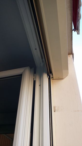 Volet roulant posé en tunnel