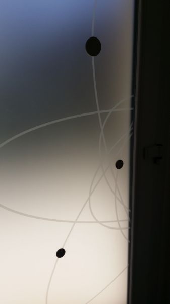 Porte d'entrée en PVC sur Rousset