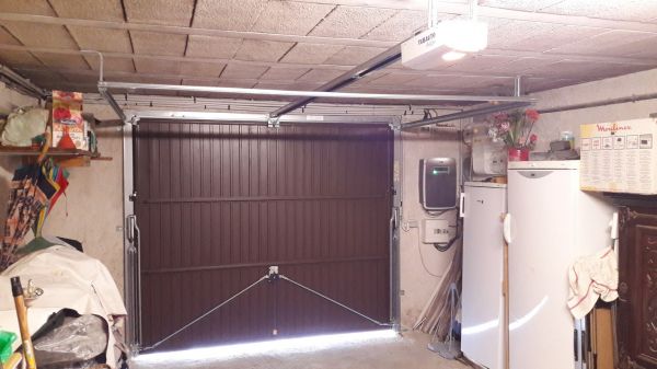 pose d'une porte de garage à allauch