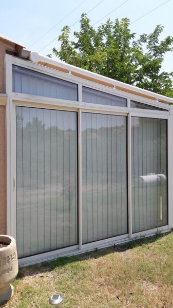 installation d'un store à bandes verticales allauch