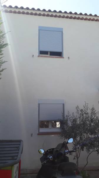 pose de volets en alu electriques sur allauch en maison indivuduelle
