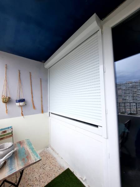 pose de volets roulants electriques en alu en appartement sur marseille