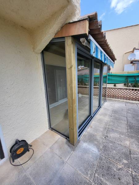 Création d'une fermeture de terrasse à Château Gombert 13013