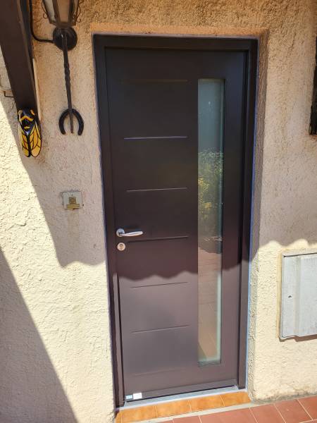 pose d'une porte en acier de sécurité à chateau gombert 13013