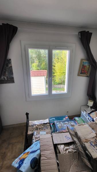 pose de fenetres en pvc en renovation dans le Var