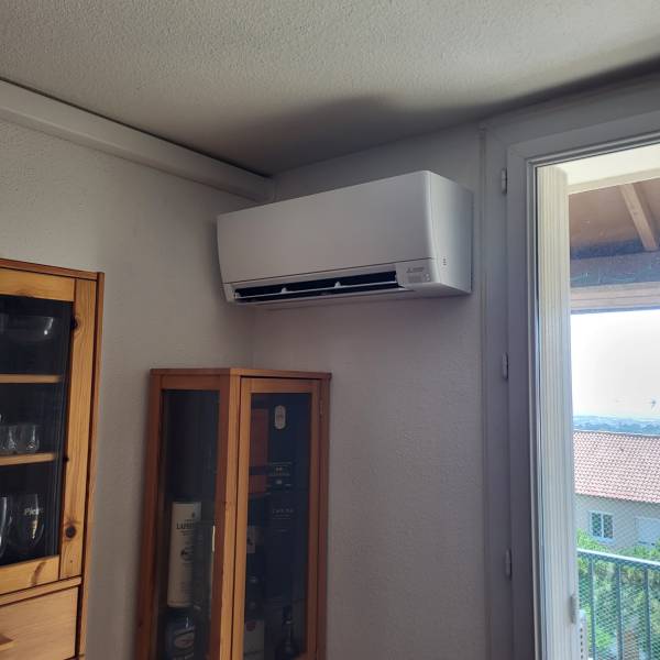 Installation d'une climatisation bi-split et mono split à Chateau Gombert Marseille 13013