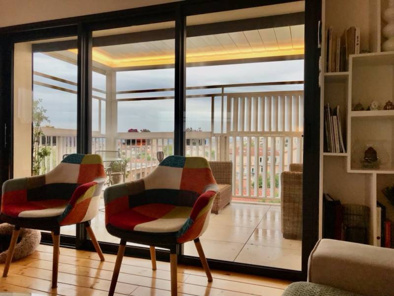 pose d'une pergola bioclimatique sur marseille en maison