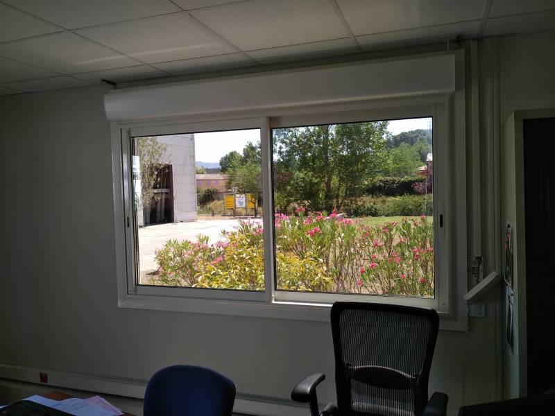 pose de fenetre alu avec volet electrique à gardanne