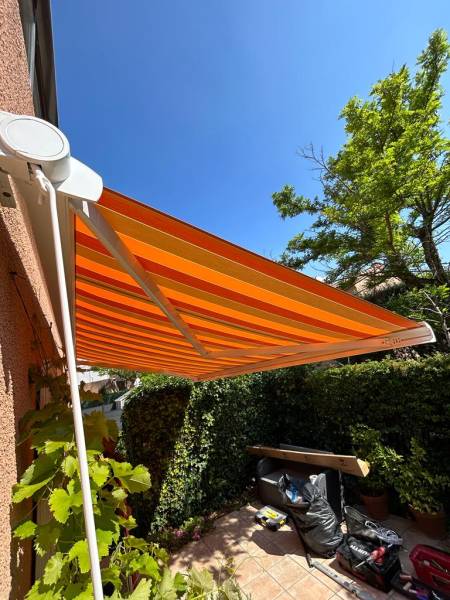 Installation d'un store coffre de terrasse à Plan de Cuques 13380