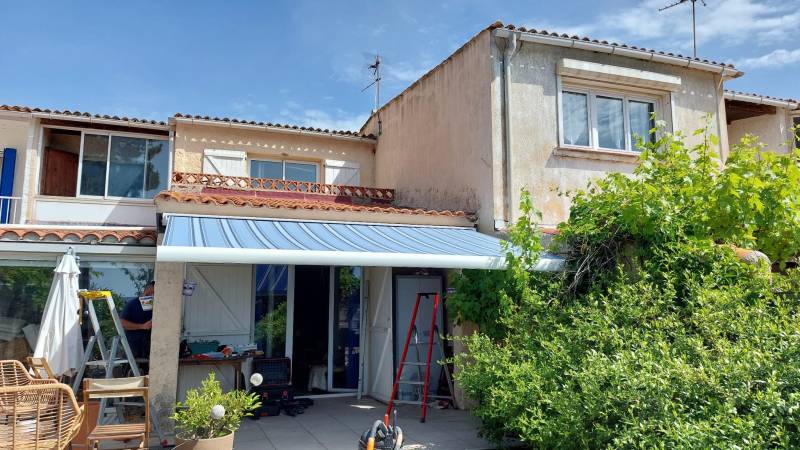 Installation d'un store de terrasse à Chateau Gombert Marseille 13013