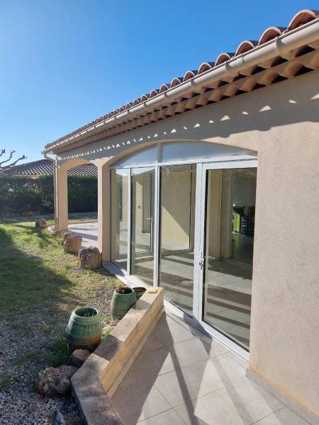 Création d'une fermeture de terrasse en Aluminium à Allauch 13190