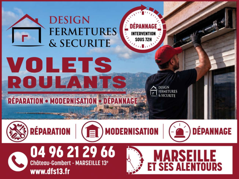 Nouveau service de réparation de volets roulants 72H !!