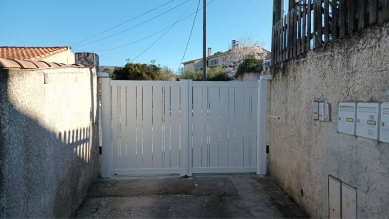 pose d'un portail automatisé à allauch en villa