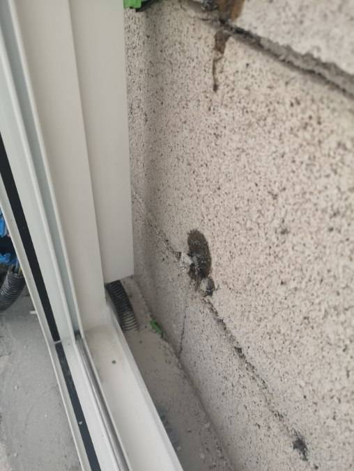 Installation d'un galandage en aluminium